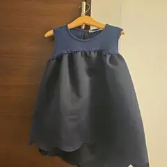 Yokochan petit M ネイビー ヨーコチャン キッズ ペプラム