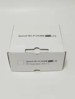 ZTE Speed Wi-Fi HOME 5G L13 ホワイト
