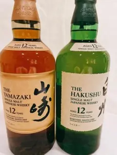 サントリー 山崎12年 白州12年