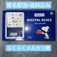 PEANUTS デジタルスケール 2Kg スヌーピー②