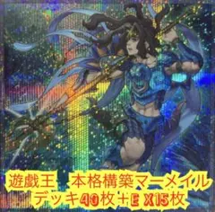 遊戯王　本格構築マーメイルデッキ40枚＋E X15枚