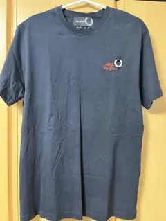 RAF SIMONS x Fred Perry Tシャツ M ネイビー