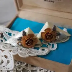 イヤリング　レトロ