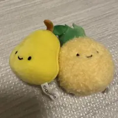 にっこりーノ　フルーツのぬいぐるみ