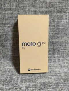 【未使用品・残債なし】Moto g64y 5G スペースブラック