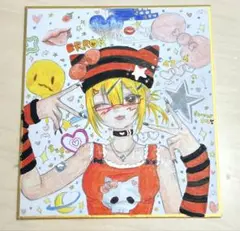 オリジナル手描きアナログイラスト y2k 女の子