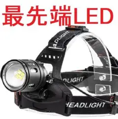驚愕LEDヘッドライト黒赤 XHP50 70 90 CREE以上S62807