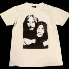ジョン・レノン オノ・ヨーコ Tシャツ　ウォールオブフェイム　Mサイズ男女