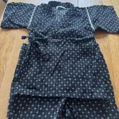Bear Club 甚平 サイズ110 黒と白