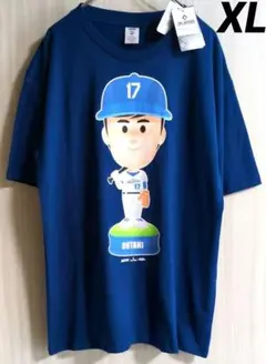 MLB ドジャース　大谷翔平　イラスト　17　tシャツXL