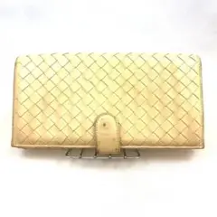 【中古】ボッテガ ヴェネタ◆二つ折り 長財布◆BOTTEGA VENETA