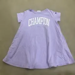 Champion 半袖ワンピース 100サイズ ラベンダー