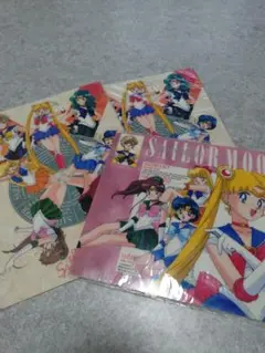 セーラームーン 下敷き 3枚セット