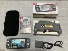 NINTENDO SWITCH LITE グレー+モンハン サンブレイク