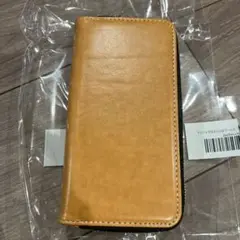 SH-52C A202SH AQUOS スマホケース 財布付き　キャメル
