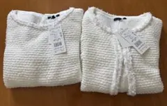 TO BE CHIC トゥービーシック　白　アンサンブル　新品