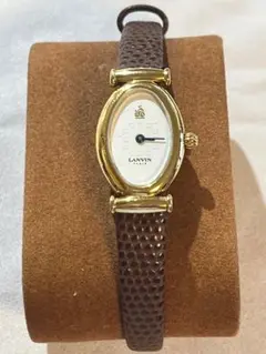 【美品稼働品】ランバン バングルウォッチ ヴィンテージ腕時計 LANVIN LANVIN ランバン ヴィンテージ時計 1970年代 ステンレス 手巻き