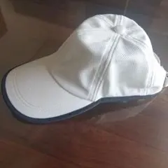 ホワイト メッシュキャップ ブラック縁付き IGNIO