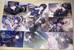 ブルアカ　ToSchool ~君がそばにいる日常　シリコンバンド　ポストカード