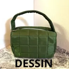【新品】Dessin デッサンミニバッグ グリーン
