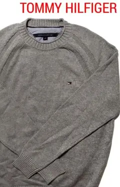 【美品】TOMMY HILFIGER(トミーヒルフィガー)メンズニット M