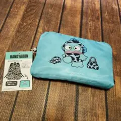 HANGYODON 牛柄ポケット付きリュックエコバッグ