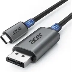 Acer USB C DisplayPort ケーブル Type-C 変換 2M