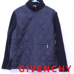 GIVENCHY GOLF ジバンシー ゴルフ アノラック ニット切り返し
