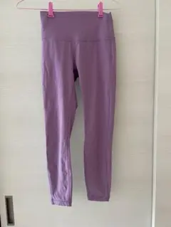 Lululemon パープル レギンス　サイズS