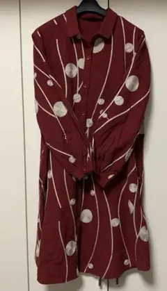 APAISER❤︎刺繍が可愛いコットンワンピ⭐︎ロングシャツ⭐︎超美品！