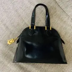 美品 イヴ・サンローラン ハンドバッグ ゴールド