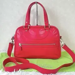 ジャックルコー リスボン ミニ 2way ショルダーバッグ ハンドバッグ　ピンク