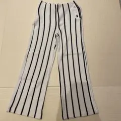 ZARA ストライプフレアパンツ