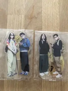 非売品　みうらじゅん　いとうせいこう　アクリルスタンド　三十三間堂で逢いましょう 非売品】 みうらじゅん いとうせいこう アクリルスタンド - メルカリ