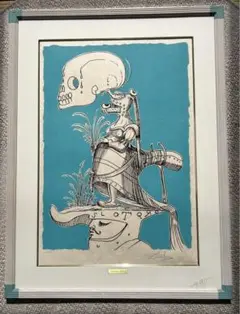 サルバドール・ダリ　リトグラフ　「知恵への道」　1978年作品　ダリ直筆サイン サルバドール・ダリ リトグラフ 「知恵への道」 1978年作品 ダリ