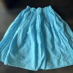 水色スカート 110cm coca