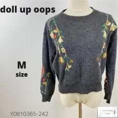 doll up oops ドールアップウップス トップス ニット セーター 花柄