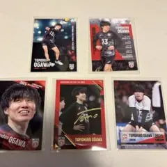 男子バレー日本代表 小川智大 大塚辰宣 金箔サイン入りカード含 10枚セット