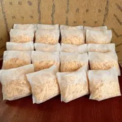4-1 削りたてをお届けします【20袋】国産 ヒノキチップ　ヒノキおがくず