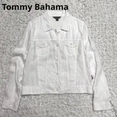 Tommy Bahamaトミーバハマ　リネン100% ジャケット　ホワイト　M