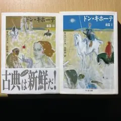 ドン・キホーテ ちくま文庫 前編2冊セット