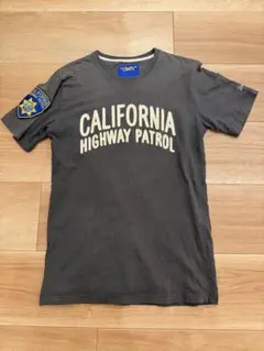 カリフォルニアハイウェイパトロール Tシャツ グレー　値下げ交渉可