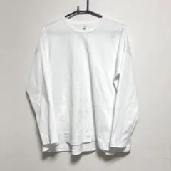 UNIQLO ロンＴ 長袖 ホワイト XLサイズ