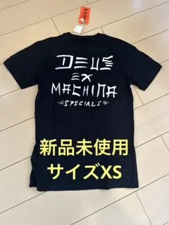 DEUS ブラック Tシャツ 新品タグ付きサイズXS