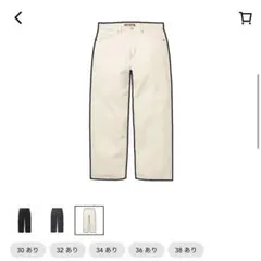 Supreme Baggy Selvedge Jean natural 30