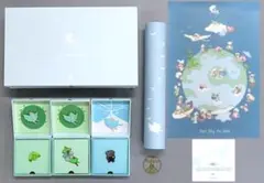 55.sky 　1周年記念ボックス＆ピンバッジ3種 55.sky 1周年記念ボックス＆ピンバッジ3種