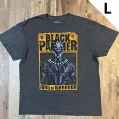 MARVEL ブラックパンサー　プリントTシャツ　メンズ　L