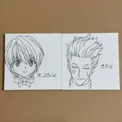 ハンターハンター 一番くじ キャンバスボード クラピカ ヒソカ