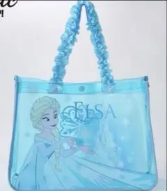 【新品未使用】エルサ プールバッグ 透明ビニール