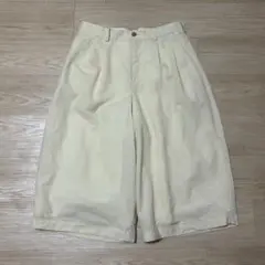 LES SIX : Wool Low Crotch Cropped Pants